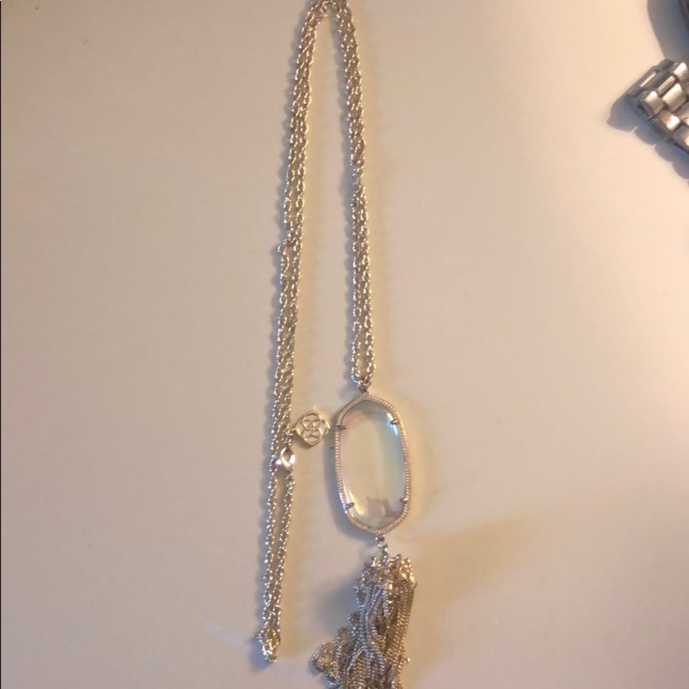 Kendra Scott Rayne Necklace in clear irredentist